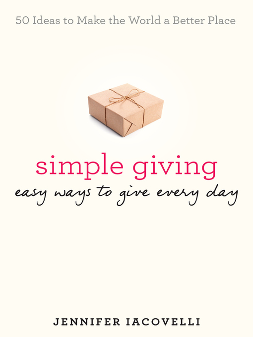 Title details for Simple Giving by Jennifer Iacovelli - Available